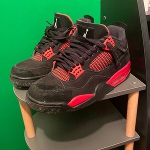 Red Thunder Jordan 4s